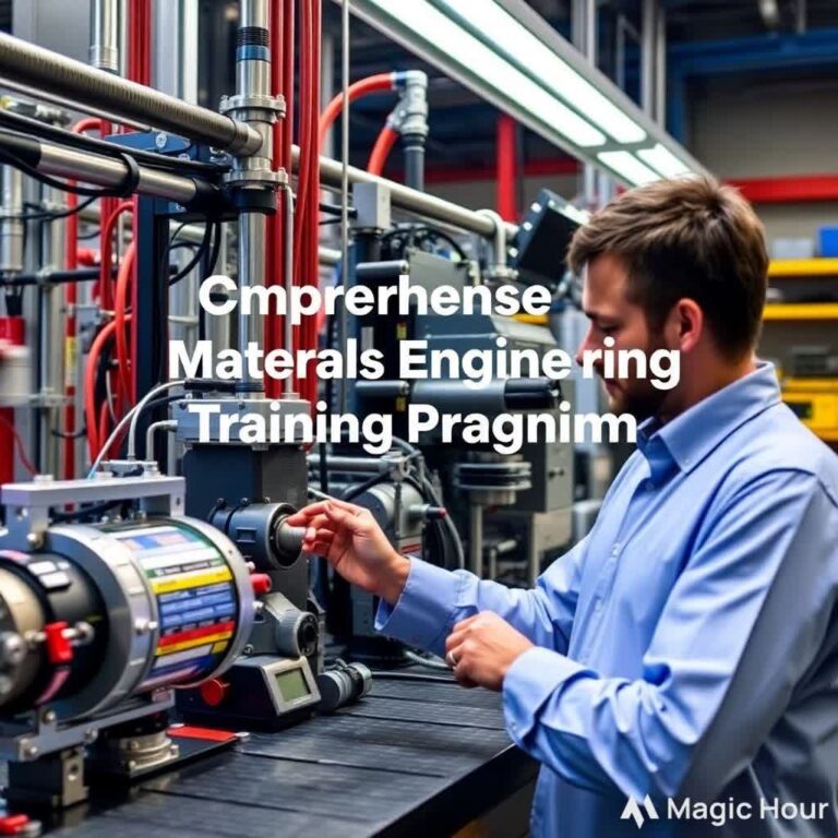 Comprehensive Materials Engineering Training Program – Course Overview & Career Path